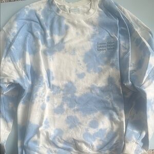 Summer Fridays blue cloud Sweatshirt